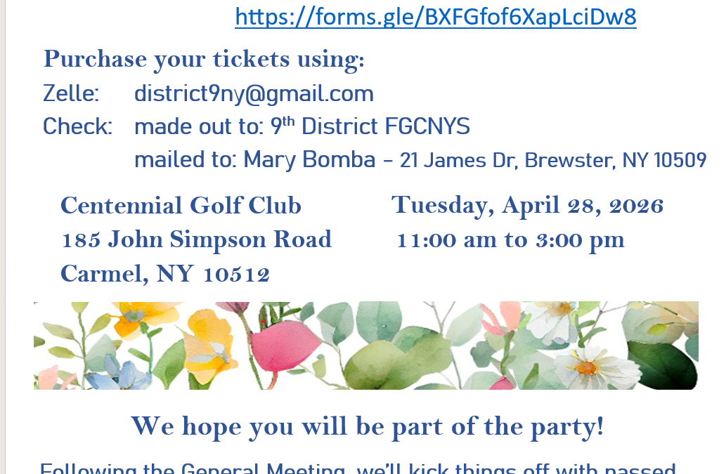 Annual Spring Luncheon